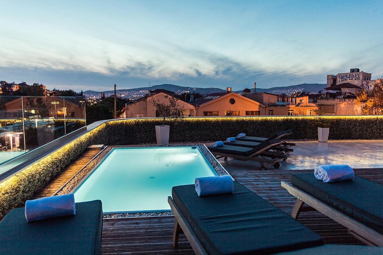 Andromeda Downtown Suites Atény Exteriér fotografie