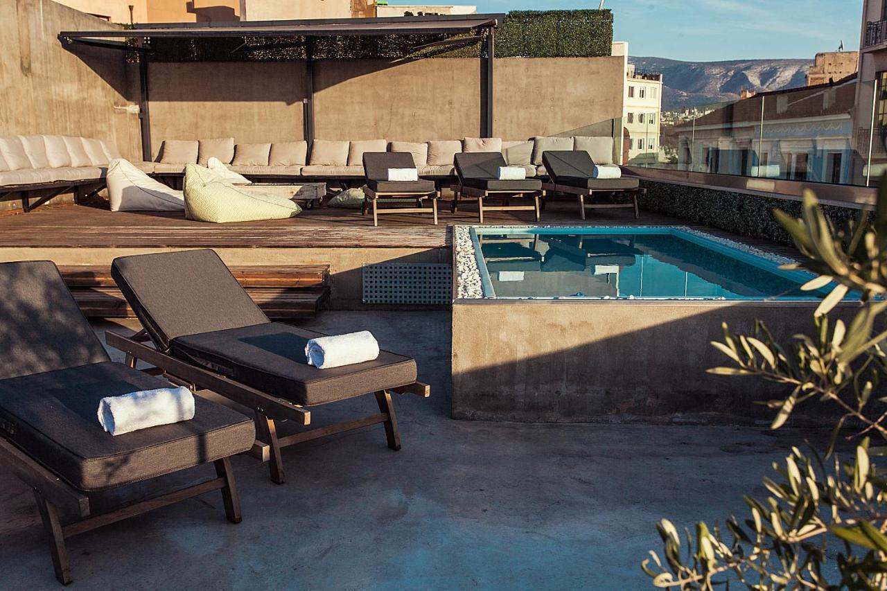Andromeda Downtown Suites Atény Exteriér fotografie
