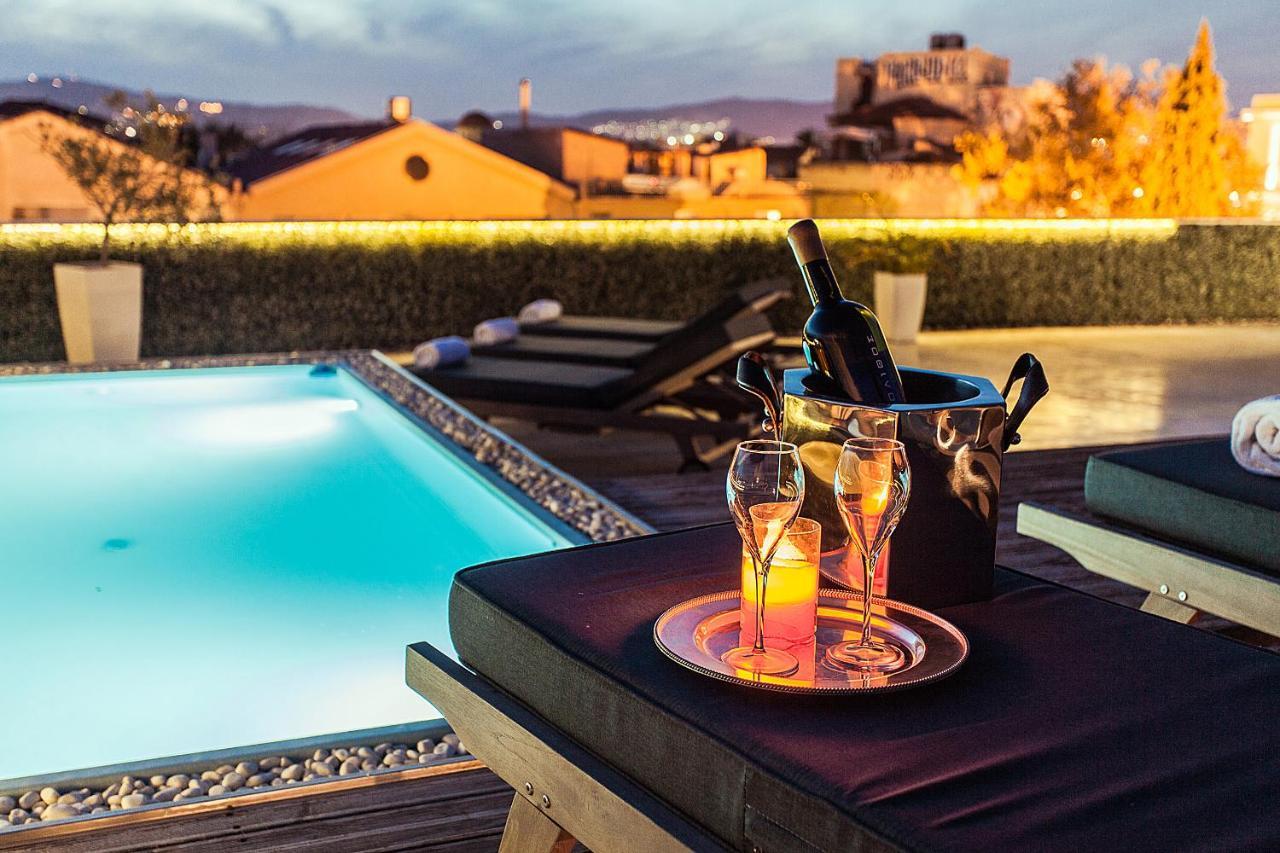 Andromeda Downtown Suites Atény Exteriér fotografie